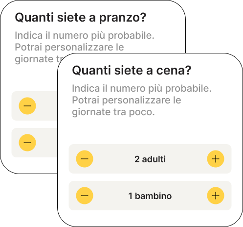 Menu personalizzato